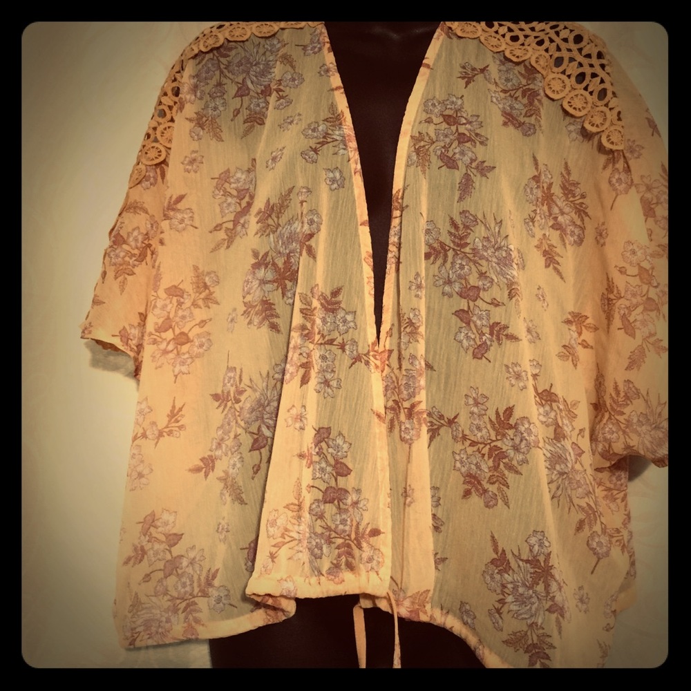 💫beautiful💫 yellow cardigan - women’s XL